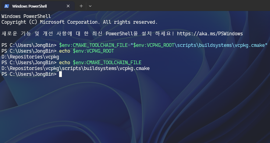 cmake-toolchain-set